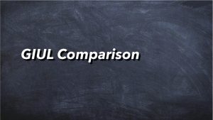 GIUL Comparison